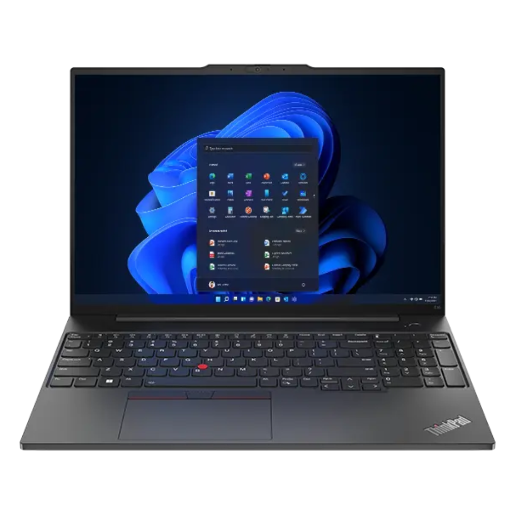 1 Lenovo ThinkPad E16 Gen 1 21SR0017GQ Intel Core i5-13420H 8GB RAM 512GB SSD 16" WUXGA Backlit Keyboard DOS 1 Year Warranty - Image 1