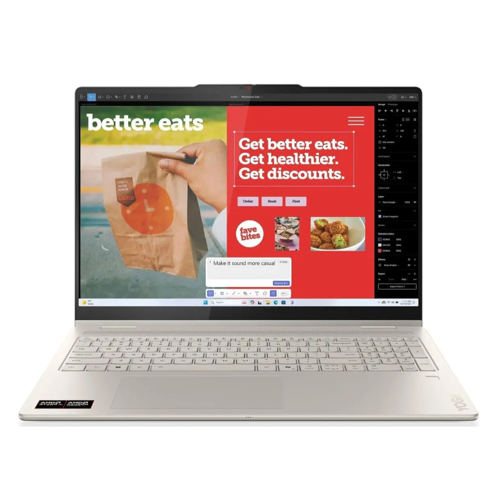 1 LENOVO YOGA 7 2IN1 16AKP10 AMD RYZEN AI 7 350 16GB 1TB WIN 11 16.0 WUXGA TOUCH SEASHEL - Image 1
