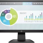 HP P204v 19.5" HD+ LED Monitor – 1 Year Warranty