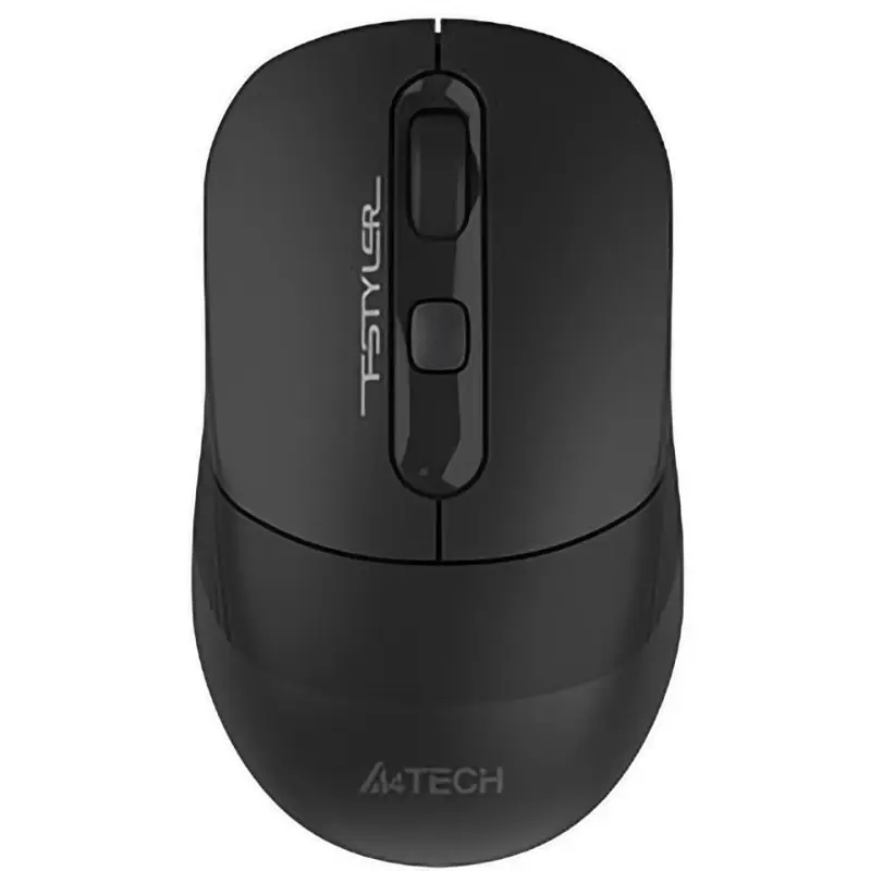 1 A4Tech FB10CS Multi-Mode Wireless Bluetooth Mouse Black - Image 1