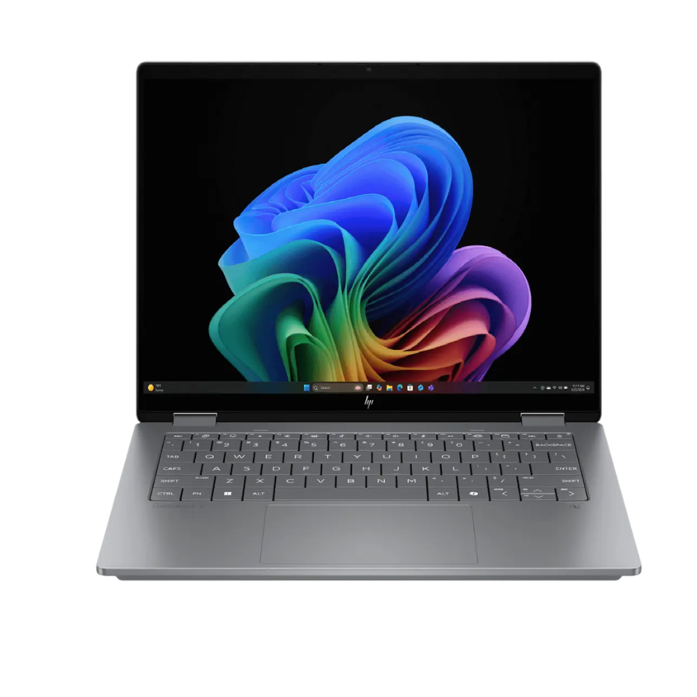 1 HP OmniBook X Flip 16-AS0023DX Intel Core Ultra 7 256V 16GB LPDDR5X RAM 1TB SSD 16" 2K Touch x360 Laptop Windows 11 Eclipse Gray - Image 1