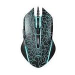 Rapoo V18 Gaming Mouse Black with Blue LED Lighting