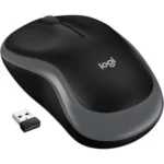 Logitech M185 2.4GHz Wireless Optical Mouse Black - Image 3