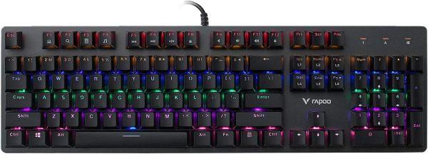 71atenujscl.-ac-sl1500--78721-2201081-190924113237237 Rapoo V50S RGB Backlit Gaming Keyboard Black - Image 1
