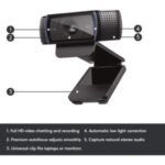 Logitech C920 Pro Full HD 1080p Webcam with Autofocus & Stereo Microphones - Image 2