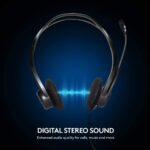 Logitech H370 USB Stereo Headset Black - Image 4