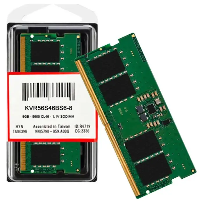 czone-20260414070835-87161-0-140426070841092 Kingston ValueRAM 8GB DDR5 5600MT/s SODIMM Laptop RAM KVR56S46BS6-8 - Image 1