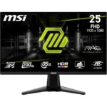 MSI MAG 255F 25" Full HD Gaming Monitor 200Hz 1ms – 2 Years Warranty