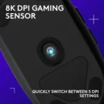 Logitech G203 LIGHTSYNC RGB Gaming Mouse Black - Image 3
