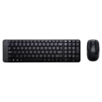 Logitech MK220 Compact Wireless Keyboard & Mouse Combo Black
