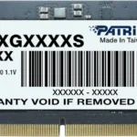 Patriot 32GB DDR5 5600MHz SODIMM Laptop RAM