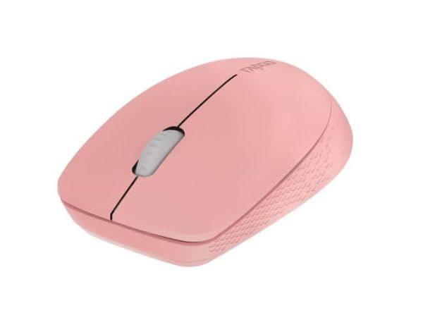 rapoo-m100-silent-multi-mode-wireless-optical-mouse-pink-2-2 Rapoo M100 Silent Multi-Mode Bluetooth & 2.4GHz Wireless Mouse Pink - Image 1