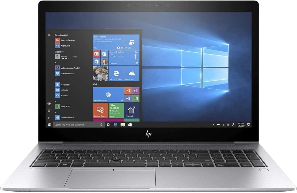 HP EliteBook 850 G6 Intel Core i5-8250U 8th Gen HP EliteBook 850 G6 Intel Core i5-8250U 8th Gen 8GB RAM 256GB SSD 15.6" FHD Non-Touch Business Laptop Intel UHD Graphics 620 Backlit Keyboard - Image 1