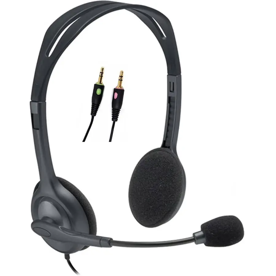Logitech H110 Stereo Headset Black Logitech H110 Stereo Headset Black - Image 1