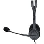 Logitech H111 Stereo Headset Black - Image 3