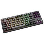 MK14 Black 87-Key Tri-Mode Wireless RGB Mechanical Keyboard - Image 2