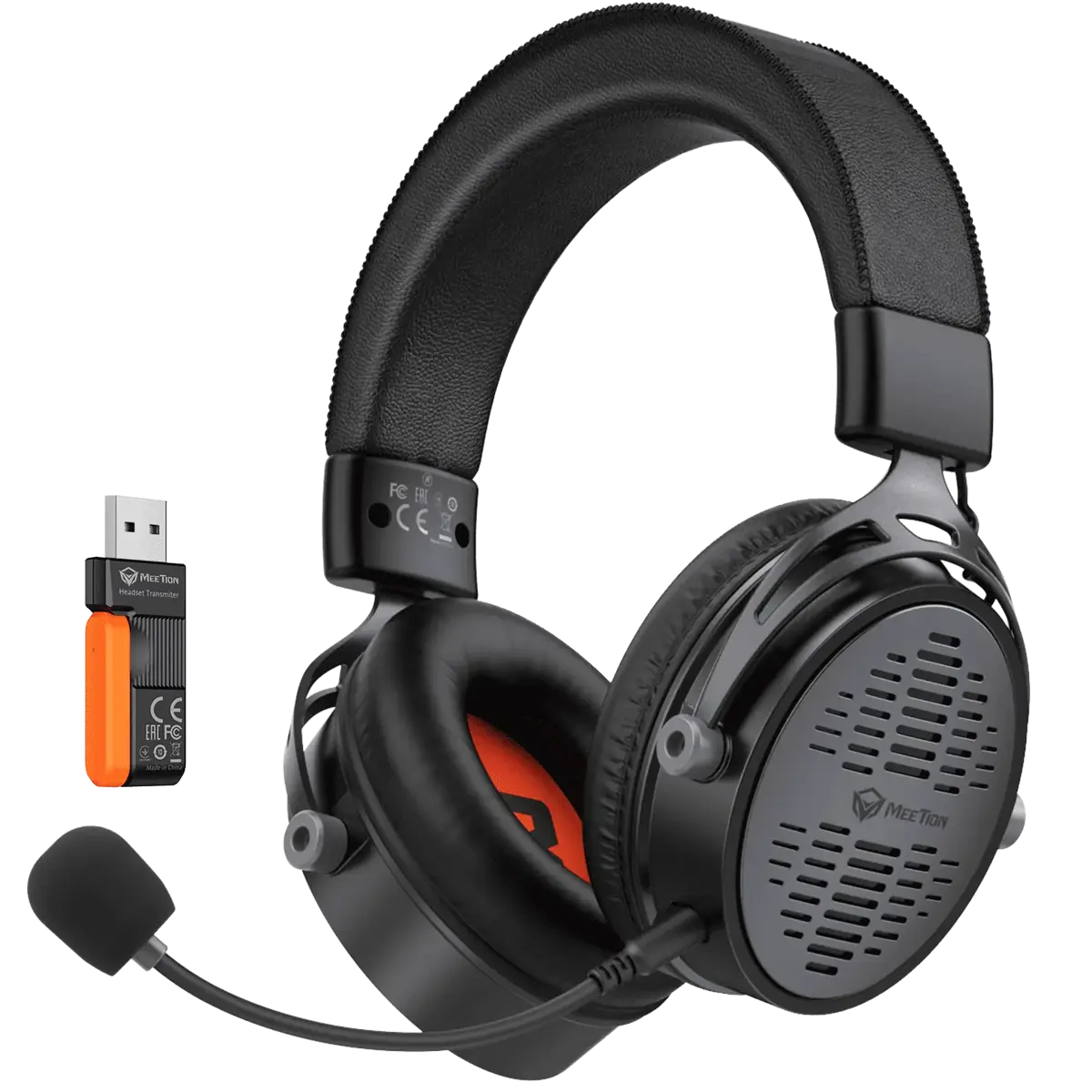 Meetion BTH013 50MM Wireless Surround Sound Gaming Headset Meetion BTH013 Tri-Mode Wireless Gaming Headset - Image 1