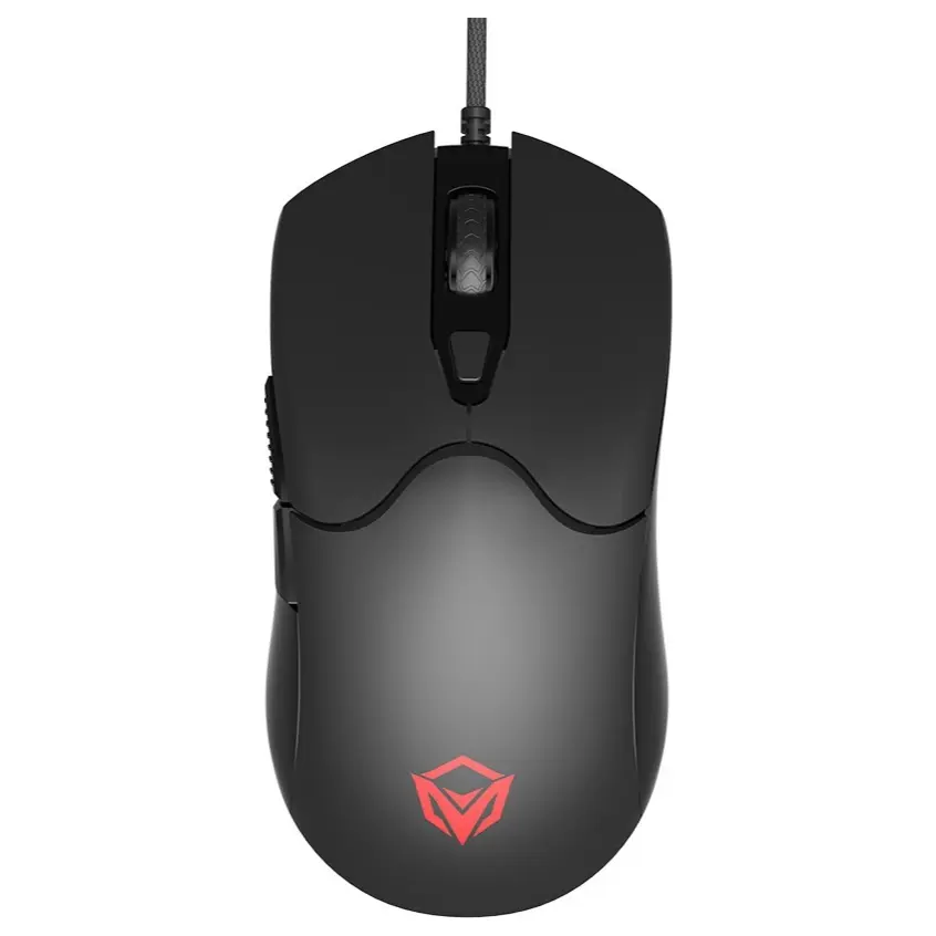 Meetion GM21 2023 Wired Computer Gaming Mouse, 12000 DPI, Black Meetion GM21 2023 RGB Gaming Mouse - Image 1