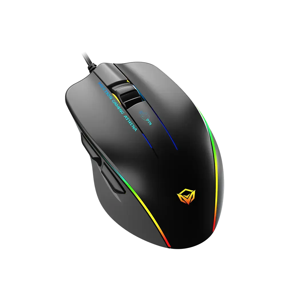 Meetion GM23_2023 RGB Circulation Backlit Gaming Mouse Meetion GM23 2023 RGB Gaming Mouse - Image 1