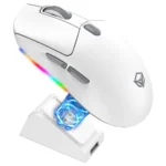 Meetion GW38 White Tri-Mode Wireless Gaming Mouse - Image 2