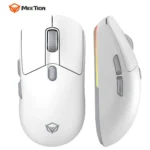Meetion GW38 White Tri-Mode Wireless Gaming Mouse
