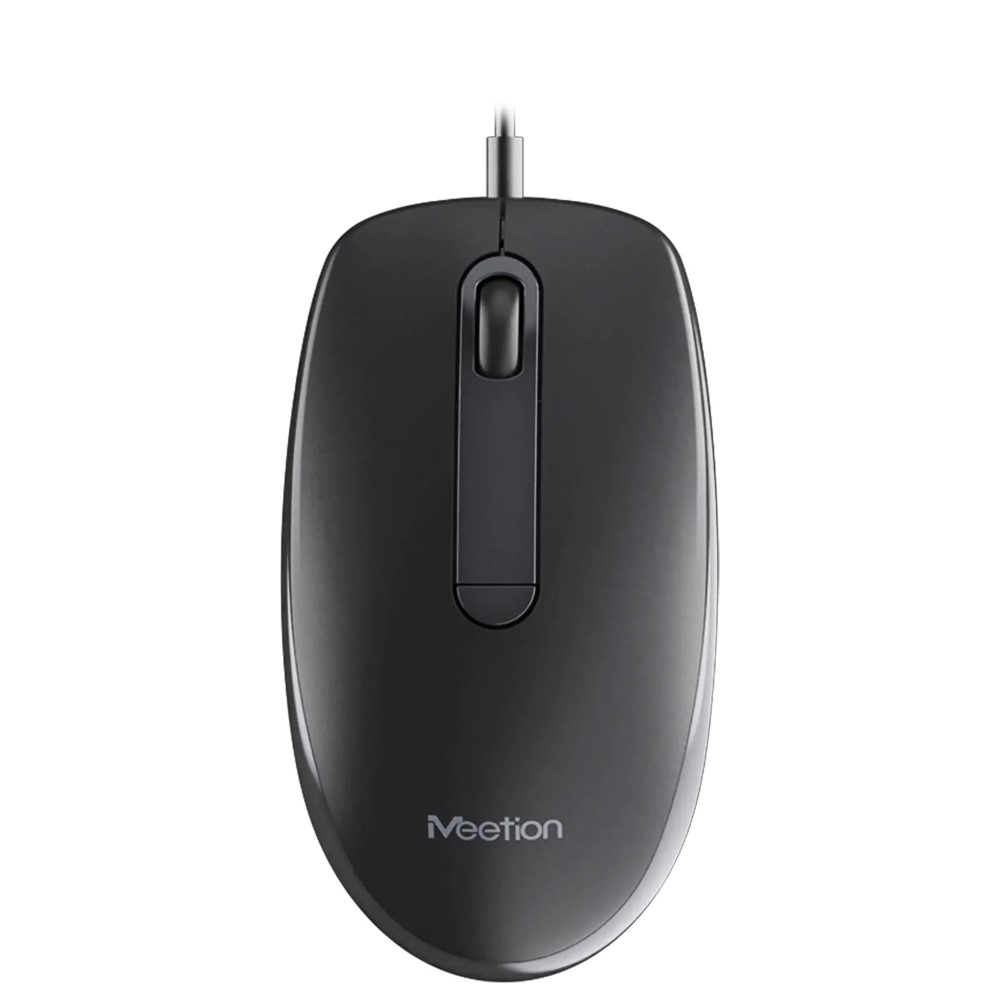 Meetion M100 Silent Optical Wired Mouse Meetion M100 USB Wired Silent Mouse - Image 1