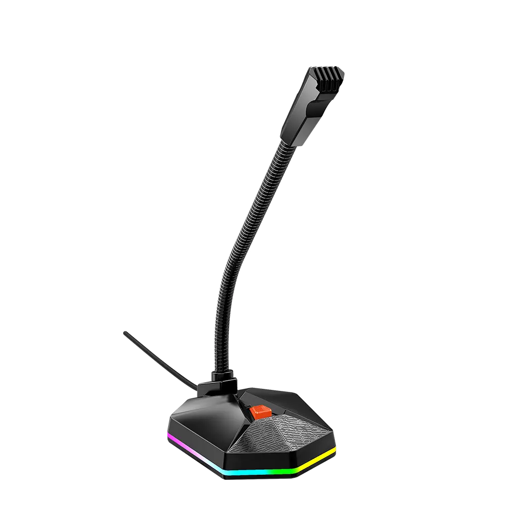 Meetion MC13 RGB Gooseneck Gaming Microphone b Meetion MC13 USB Desktop Microphone - Image 1