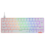 Meetion MK005 White 60% Wired Mechanical Gaming Keyboard