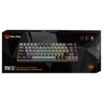 Meetion MK12 Black 65% Tri-Mode Wireless RGB Mechanical Keyboard - Image 3