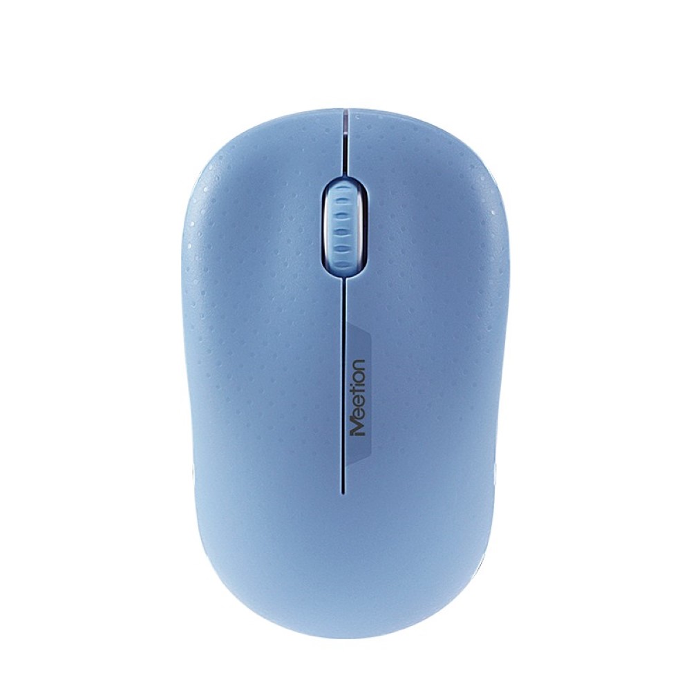 Meetion R545 Wireless USB Mouse – Blue Meetion R545 2.4G Wireless Mouse Blue - Image 1