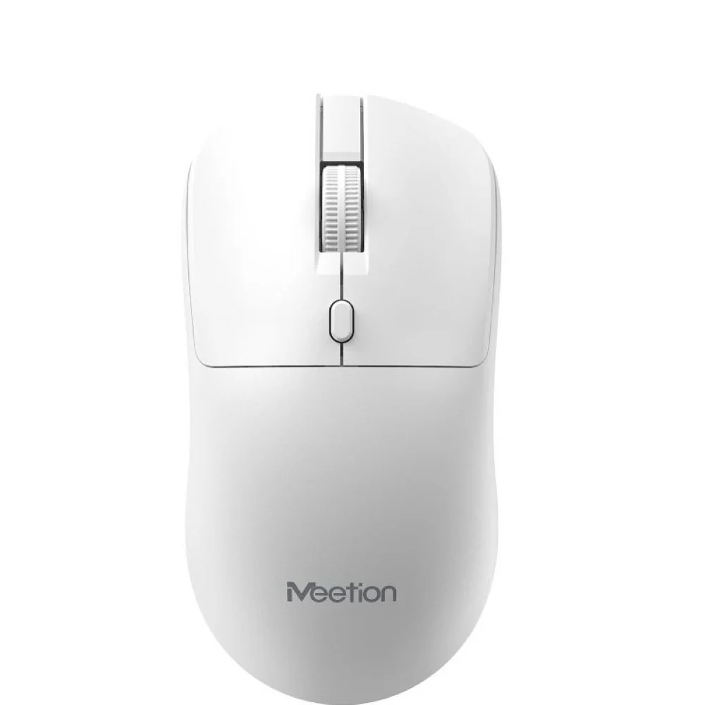 Meetion R546 Wireless 2.4GHz Silent Mouse white Meetion R546 2.4G Wireless Mouse White - Image 1