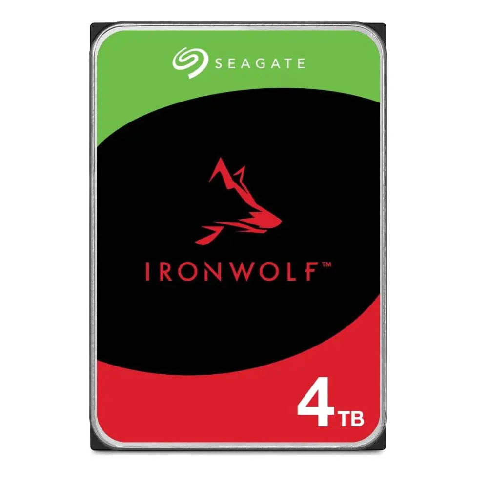1 Seagate IronWolf 4TB 3.5-Inch SATA NAS HDD ST4000VN006 CMR – 2 Years Warranty - Image 1