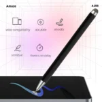 AMAZE A255 Universal Stylus Pen for Touchscreen Devices Black - Image 3