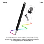 AMAZE A255 Universal Stylus Pen for Touchscreen Devices Black - Image 2