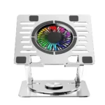 AMAZE A525 Aluminum 360° Rotatable RGB Laptop Cooling Stand