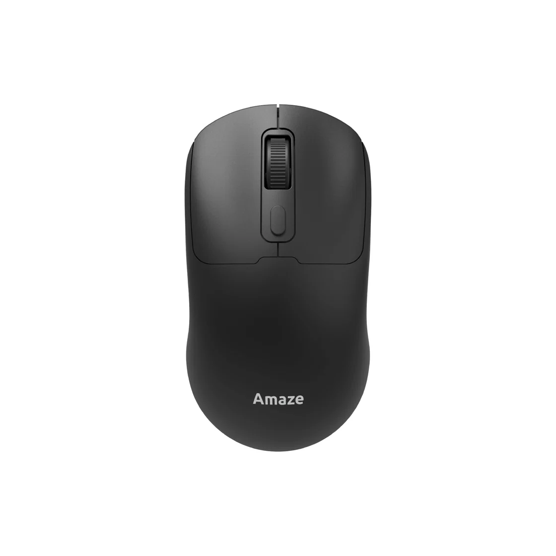A712 BLACK AMAZE A712 Clicket Dual Mode Rechargeable Wireless Mouse Black - Image 1