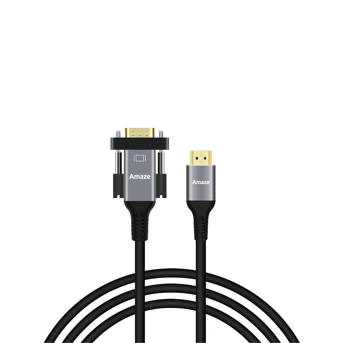 A825 AMAZE A825 HDMI to VGA Full HD 1080p 60Hz Cable 2M - Image 1