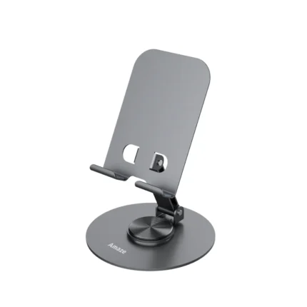 AMAZE A560 360 Degree Metallic Desktop Mobile and Tablet Holder Black Price in Pakistan