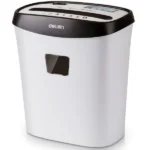 Deli ET001 6-Sheet Cross Cut Paper Shredder White
