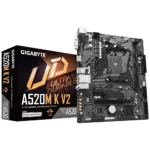 GIGABYTE A520M K AMD A520 AM4 DDR4 Micro ATX Motherboard