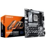 GIGABYTE B860 DS3H Intel B860 LGA1851 DDR5 Micro ATX Motherboard