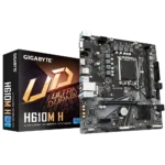 GIGABYTE H610M H V2 Intel H610 LGA1700 DDR5 Micro ATX Motherboard