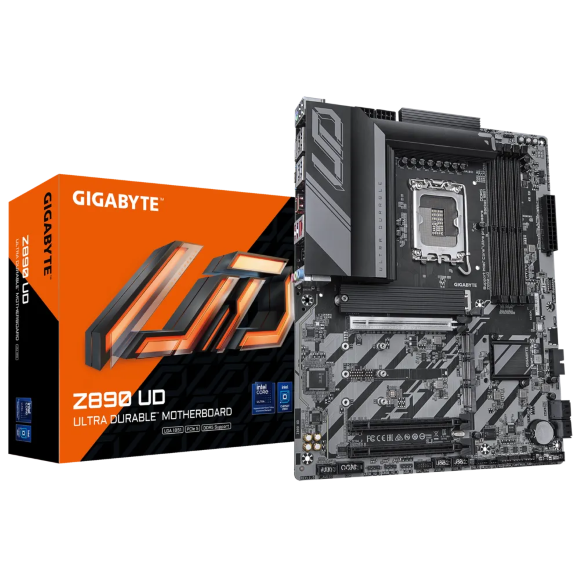 GIGABYTE Z890 UD WIFI6E Intel Z890 LGA1851 DDR5 ATX Motherboard GIGABYTE Z890 UD WIFI6E Intel Z890 LGA1851 DDR5 ATX Motherboard - Image 1