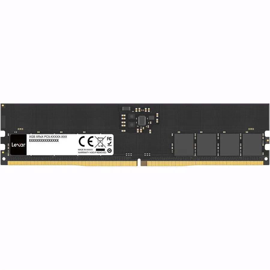 Lexar 16GB DDR5 5600MHz UDIMM Desktop RAM Lexar 16GB DDR5 5600MHz UDIMM Desktop RAM - Image 1