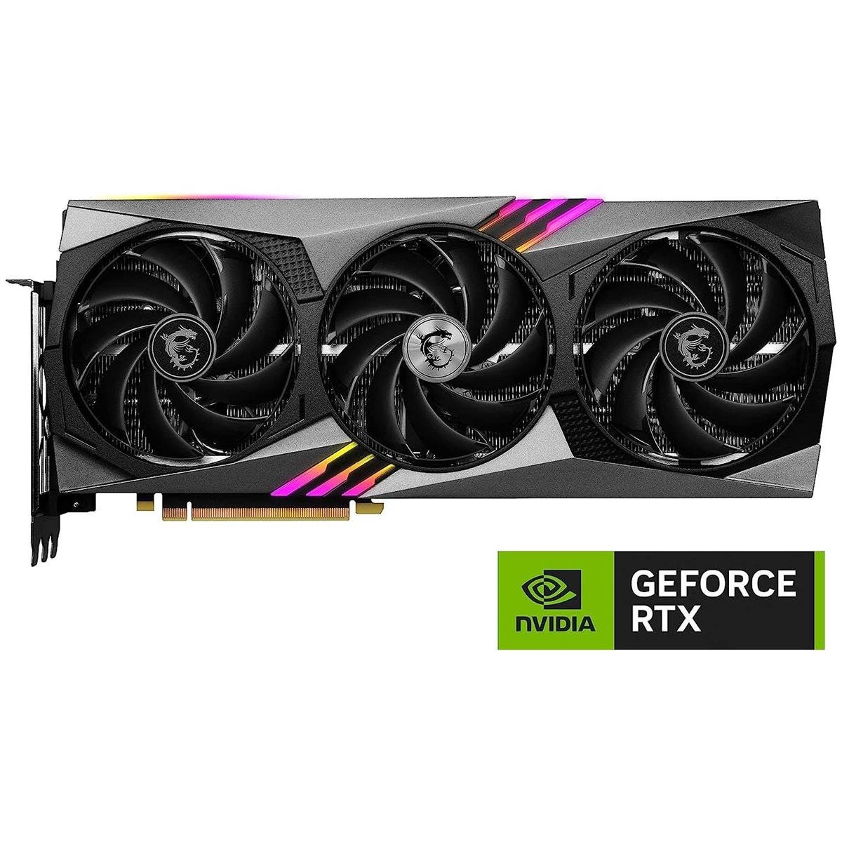 MSI GeForce RTX 4070 Ti GAMING X TRIO 12GB GDDR6X 192-Bit Graphics Card MSI GeForce RTX 4070 Ti GAMING X TRIO 12GB GDDR6X 192-Bit Graphics Card - Image 1