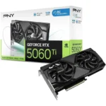 PNY GeForce RTX 5060 Ti OC Dual Fan 16GB GDDR7 128-Bit Graphics Card