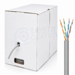 Premium Line CAT6 U/UTP 24AWG 4 Pair Copper Data Cable 305m Box