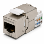 Premium Line Category 6 90° Shielded Keystone Jack