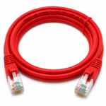 Premium Line Category 6 U/UTP Patch Cord 3m PVC Red