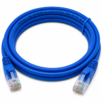 Premium Line Category 6 U/UTP Patch Cord 5m PVC Blue